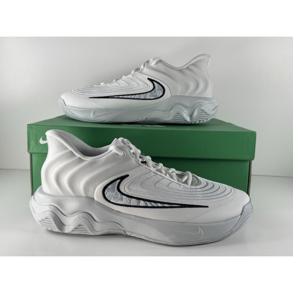 Nike Giannis Immortality 4 Men's Size 11 White/Black-Pure Platinum FQ3680-100